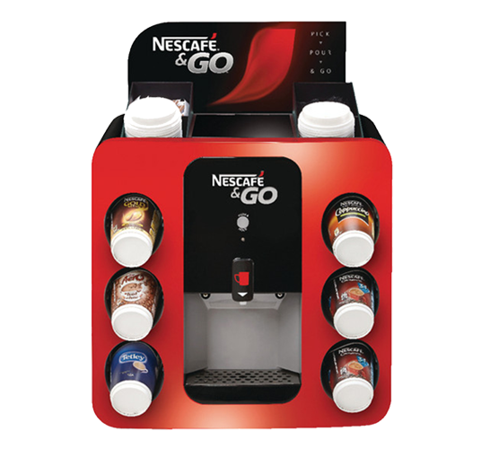 Nescafé & Go Coffee Vending Machine