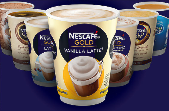 Nescafé & Go Coffee and hot chocolate and tea machine