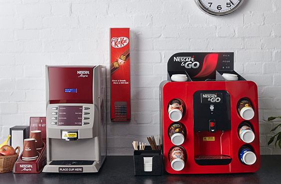 Nescafé & Go Hot Drinks Vending Machine