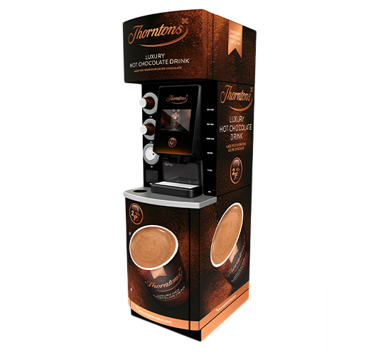 Thorntons Nano Hot Chocolate Coffee Vending Machine