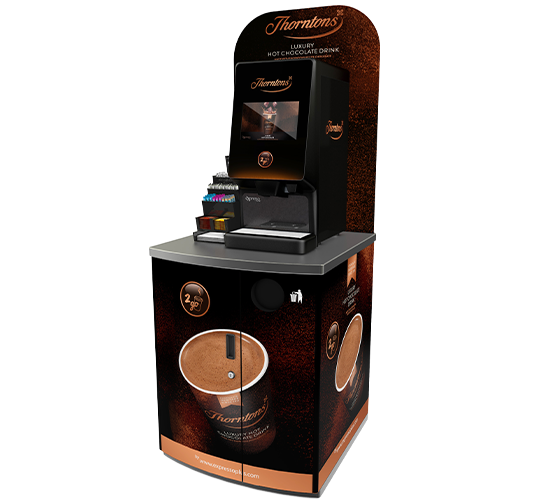 Thorntons Piccolo Hot Chocolate Coffee Vending Machine