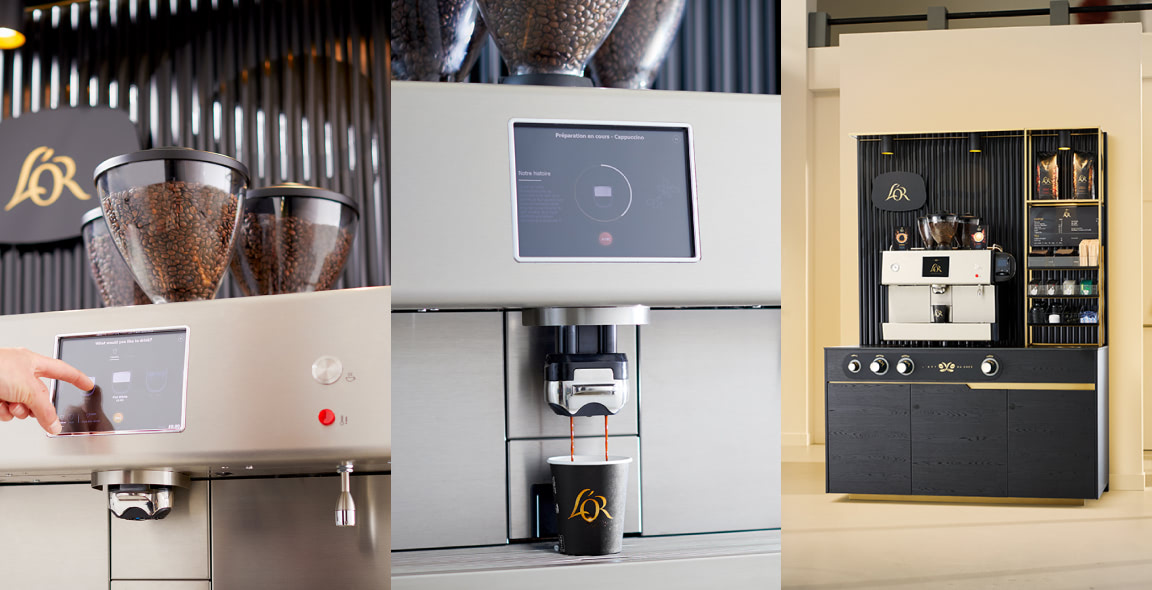 How I make a latte using the @lorcoffeeusa L'OR BARISTA system! Visit , Latte Coffee